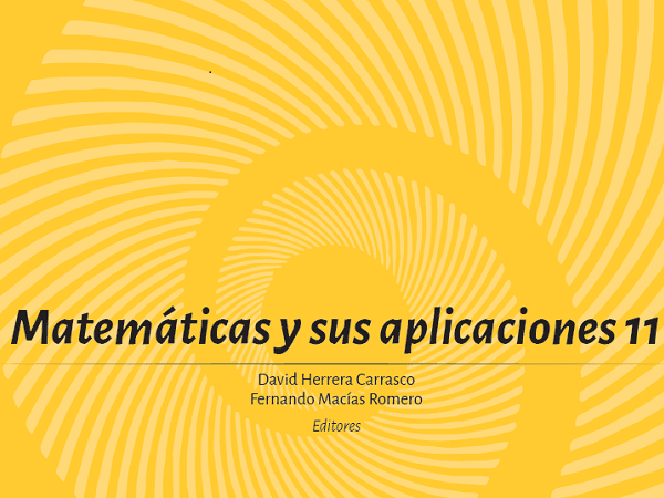 Portada del libro Matemáticas y sus Aplicaciones 11 (2019)