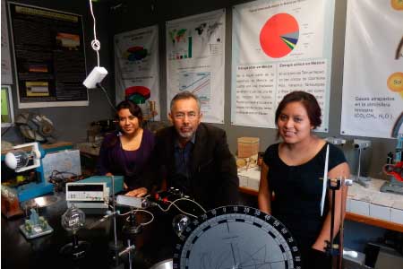 Investigadores trabajando en el Laboratorio de Ciencias Aplicadas