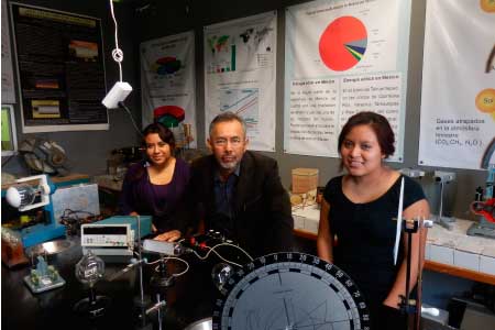 Investigadores trabajando en el Laboratorio de Ciencias Aplicadas