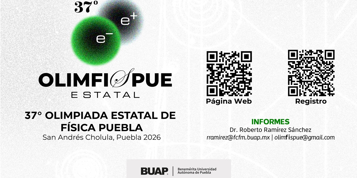 Convocatoria Olimpiada Estatal de Física