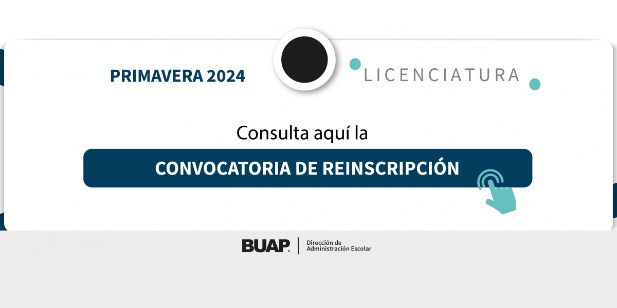 Banner tomado de Dirección Escolar de la BUAP