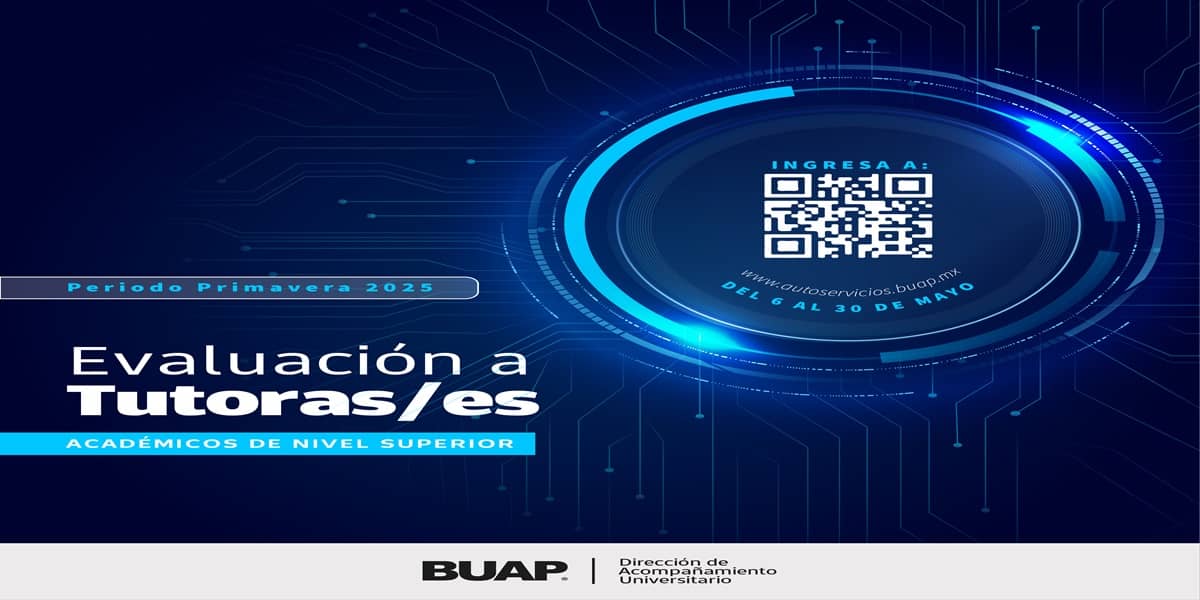 Imagen con información de la evaluación