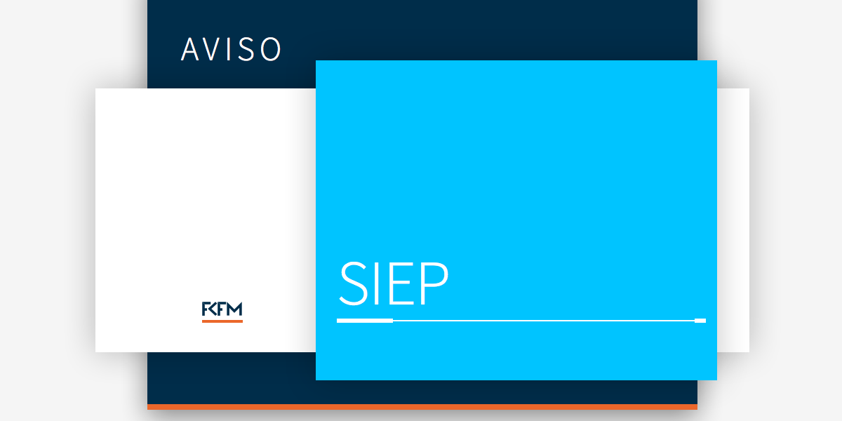 Imagen con texto Aviso FCFM SIEP