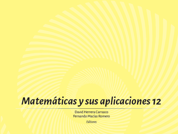 Portada del libro Matemáticas y sus Aplicaciones 12 (2019)