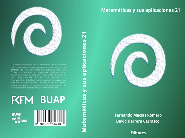 Portada del libro Matemáticas y sus Aplicaciones 21 (2023)