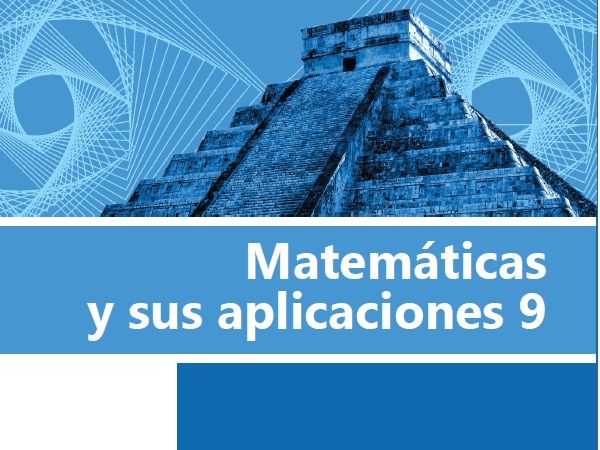 Portada del libro Matemáticas y sus Aplicaciones 9 (2018)