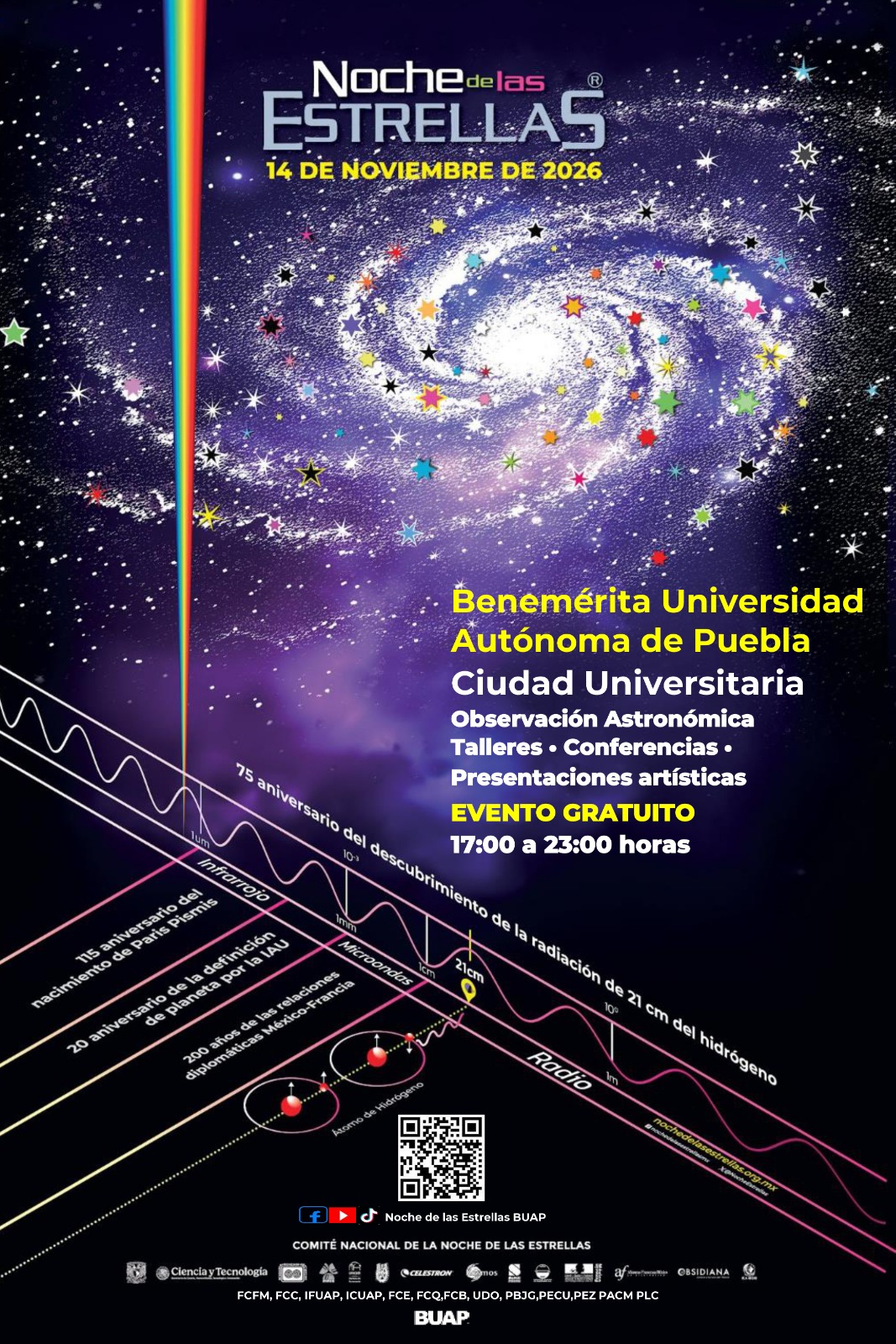 Cartel Completo Noche de las Estrellas 2026
